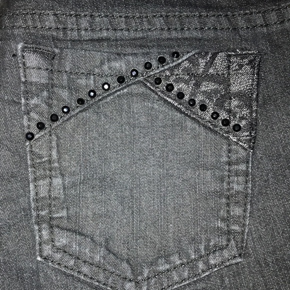Christopher & Banks Black Bootcut Jeans 4P - Picture 2 of 8